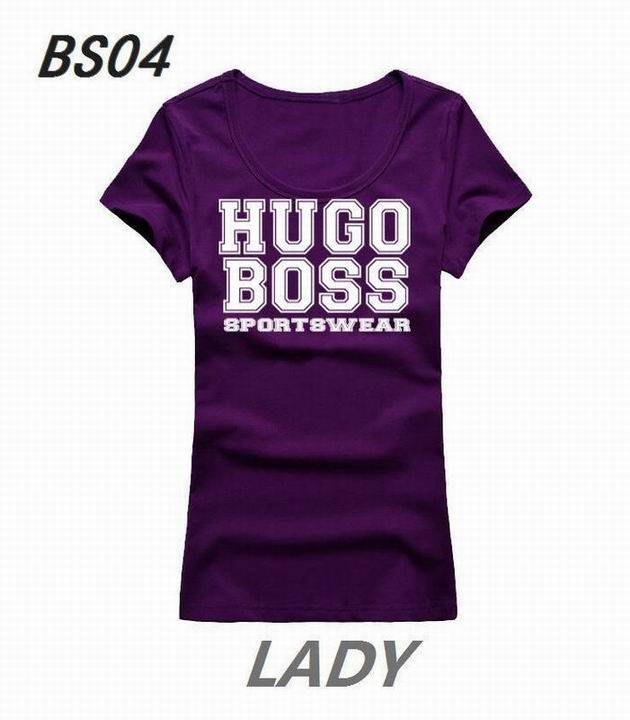 BOSS short round collar T woman S-XL-118